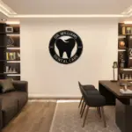 Personalized Dental Metal Sign